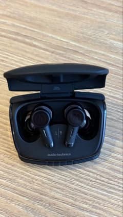 audio-technica ワイヤレスイヤホン ブラックATH-TWX9のサムネイル