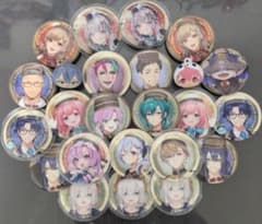 にじさんじ 缶バッジ まとめ売り 22個 + おまけのサムネイル