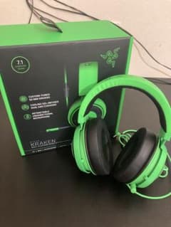 Razer Kraken ゲーミングヘッドセット ほぼ未使用のサムネイル