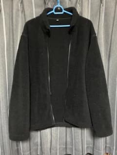UNIQLO ブラック フリースジャケット XLのサムネイル