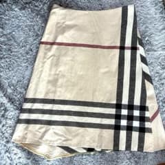 BURBERRY LONDON ノバチェック 巻きスカート 40（L） 綺麗 - メルカリ