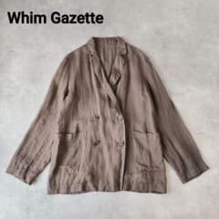 Whim Gazette 25SS ラミーダブルジャケット ウィム ガゼット - メルカリ