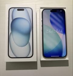 iPhone15 256GB ブルー SIMフリーのサムネイル