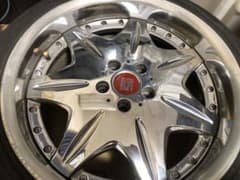 WORK LS207 19インチ　４本　深リム　ワークのサムネイル