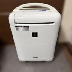 SHARP 除湿機 CV-B100-W プラズマクラスター　使用頻度少なめ SHARP 除湿機 CV-B100-W プラズマクラスター 使用頻度少なめ - メルカリ