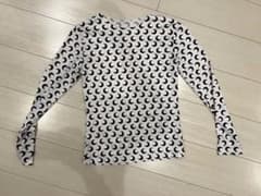 MARINE SERRE風 ムーンプリント 長袖トップス