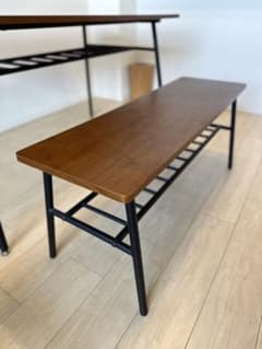 ニトリ　ベンチのみ　〔送料込〕のサムネイル