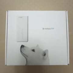SoftBank Air ターミナル3 next 本体 説明書　箱・付属品付きのサムネイル