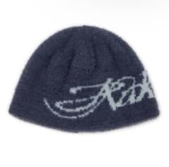 即日発送 AAKAM Fuzzy Beanie blue アーカム ビーニー 青