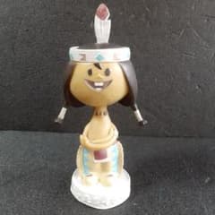 三ツ矢サイダー ソフビ人形 インディアン 昭和レトロ 企業物 三ツ矢サイダー ソフビ人形 インディアン 昭和レトロ 企業物