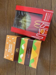 マクドナルド　ビックマックランタン　ポテトランプ　マンハッタンポーデージ　新品のサムネイル