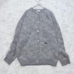 美品✨Bibiy. スパンコールカーディガン FREE グレー キラキラ
