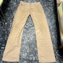 made in Italy Armani Jeans ベージュ チノパン - メルカリ