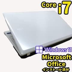547 Windows11 Core i7 SSDノートパソコンwebカメラ - メルカリ