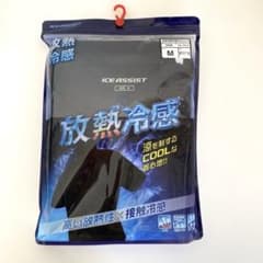 ワークマン　放熱冷感半袖ポロシャツ　ブラック　未使用品のサムネイル