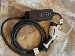 フィアット EV充電ケーブル 200V 収納バック付 ランドローバー