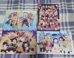 귀멸의 칼날 ufotable 카페 엽서 할로윈 ​​달구경 절분 칠석