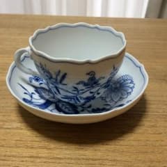 マイセン ブルーオニオン カップ＆ソーサーのサムネイル