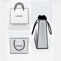 CHANEL シャネル 紙袋 ショッパー ミニサイズ コスメ ギフト ラッピングのサムネイル