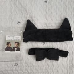 【美品】スリコ キッズ猫耳カチューム＆蝶ネクタイセットのサムネイル
