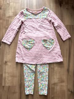 【Mini Boden】ワンピースとレギンスのセット販売110センチ