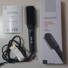 SALONIA サロニア ストレートヘアアイロン ヒートブラシのサムネイル