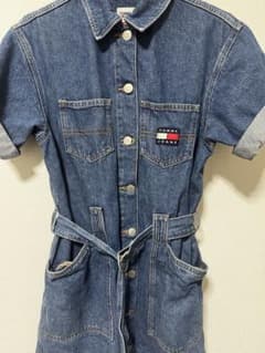 TOMMY JEANS デニムシャツワンピース 半袖のサムネイル