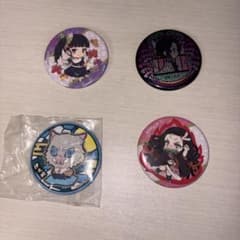 鬼滅の刃 缶バッジ4個セット - メルカリ