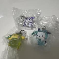 ふ*か様 サンリオキャラクターズ けろけろパーティー めじるしアクセサリー 3種のサムネイル