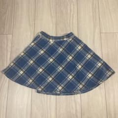 a.v.v チェック柄スカート 120cmのサムネイル