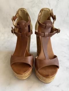 JIMMY CHOO ウェッジソール サンダル　22cmのサムネイル
