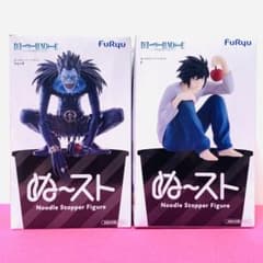 DEATH NOTE ぬどる 스토퍼 피규어 류크 L 세트