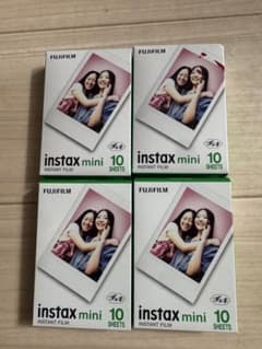 FUJIFILM instax mini フィルム 10枚×4パックのサムネイル
