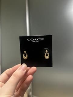COACH ゴールド フープピアスのサムネイル