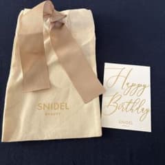 SNIDEL BEAUTY ギフト用巾着袋 メッセージカード付きのサムネイル