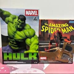 MARVEL Luminasta ハルク スパイダーマン フィギュア 2種のサムネイル