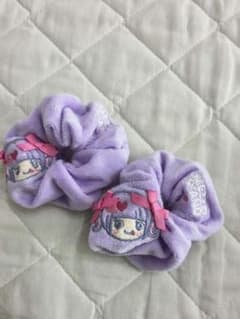 【中古】メゾピアノしなこちゃんシュシュ　パープル　りぼん 475　シュシュのみ - 4