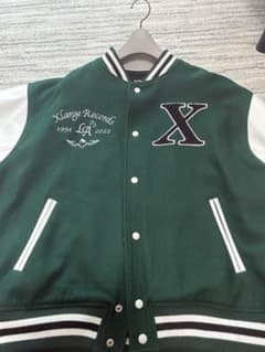 XLARGE スタジャン グリーン 1991-2022 - メルカリ