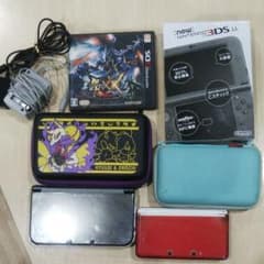 おぎ様専用new3DSLLと3DSと充電器とMHXXのサムネイル