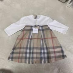 r*p様 バーバリー　burberry ベビー　チェック　コットン　ワンピース BURBERRY（バーバリー） キッズ ワンピース ブランド 子供服 トップス