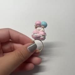 リトルツインスターズ サンリオキャラクターズ  シークレットスイーツ形リングのサムネイル