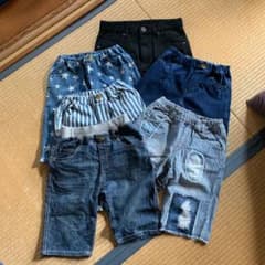 ショートパンツ、ブリーズ各種６点まとめ売り黒のみ150センチのサムネイル