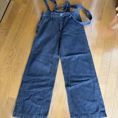 GAP デニムサロペット ブラックのサムネイル