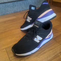New Balance スニーカー ブラック/パープル/　27.5のサムネイル