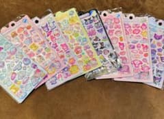 ボンボンドロップシール　サンリオ　 8シートセット　夜光★のサムネイル