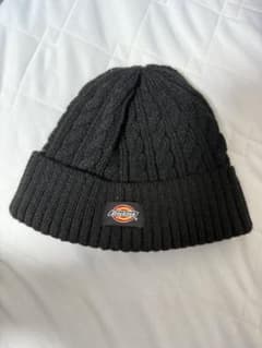 Dickies ニット帽 ビーニー ブラックのサムネイル