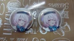 椎名唯華 にじさんじ缶バッジビスケット 2個セットのサムネイル