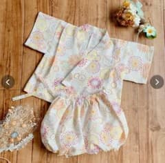 ベビー甚平 花火柄 セパレートタイプのサムネイル