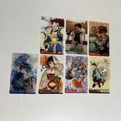 スクエアエニックス　コミック　コレクションカード 7種類セットのサムネイル