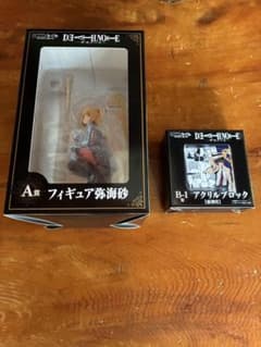 DMMくじDEATH NOTE A賞 弥海砂 B-1 夜神月アクリルブロック - メルカリ